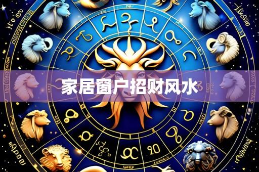 家居窗户招财风水