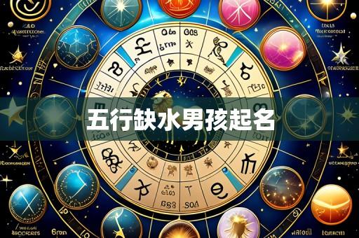 五行缺水男孩起名