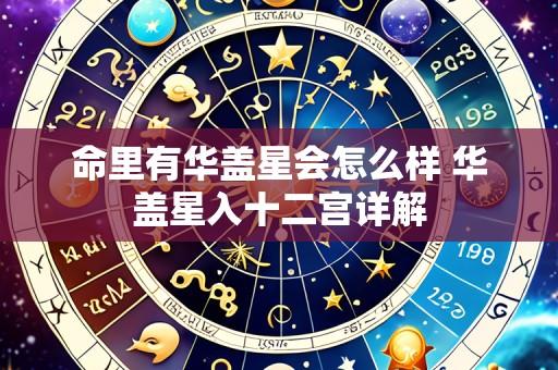 命里有华盖星会怎么样 华盖星入十二宫详解