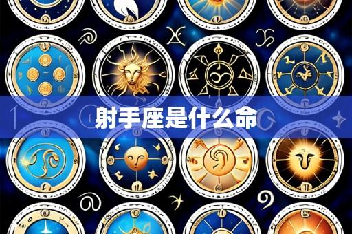射手座是什么命