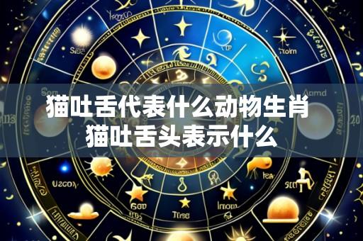 猫吐舌代表什么动物生肖 猫吐舌头表示什么