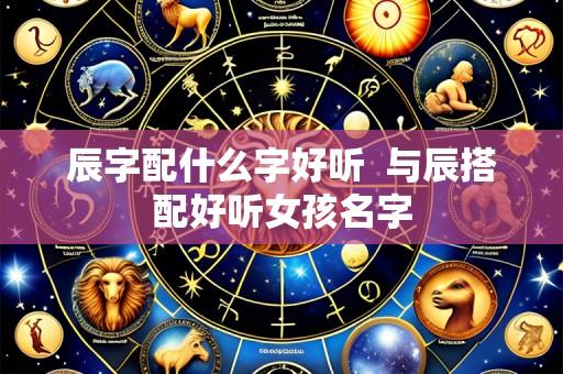 辰字配什么字好听  与辰搭配好听女孩名字