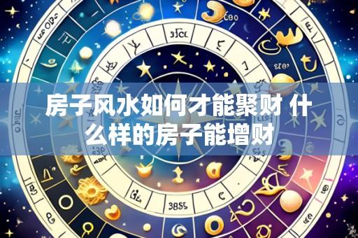 房子风水如何才能聚财 什么样的房子能增财