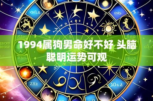 1994属狗男命好不好 头脑聪明运势可观