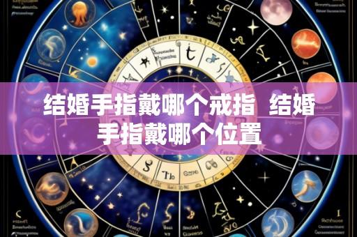 结婚手指戴哪个戒指 结婚手指戴哪个位置
