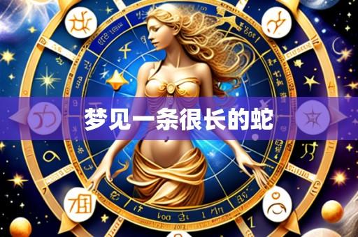 梦见一条很长的蛇