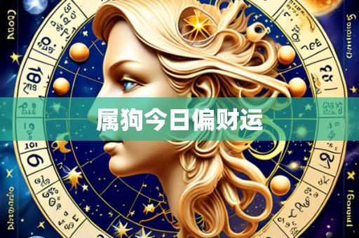 属狗今日偏财运