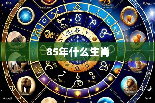 85年什么生肖