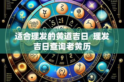 适合理发的黄道吉日  理发吉日查询老黄历