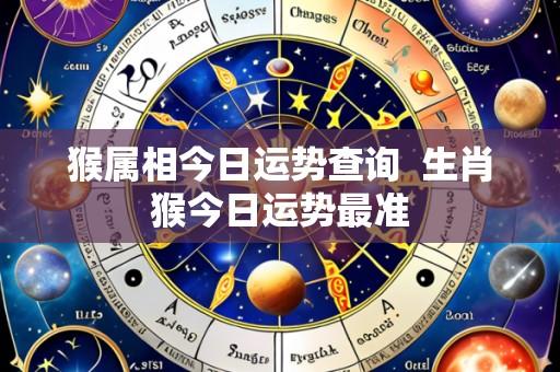 猴属相今日运势查询  生肖猴今日运势最准
