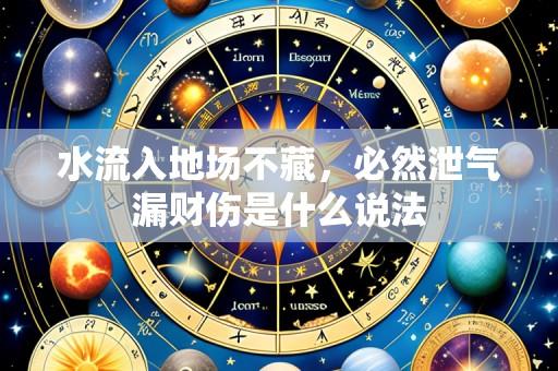 水流入地场不藏,必然泄气漏财伤是什么说法