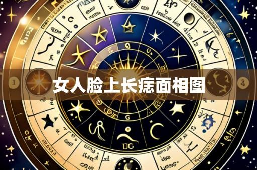 女人脸上长痣面相图