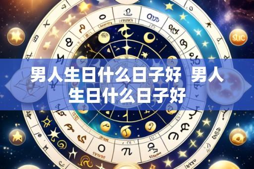 男人生日什么日子好 男人生日什么日子好