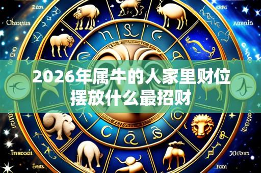 2026年属牛的人家里财位摆放什么最招财