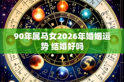 90年属马女2026年婚姻运势 结婚好吗
