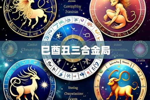 巳酉丑三合金局