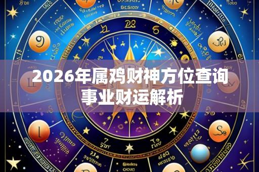 2026年属鸡财神方位查询 事业财运解析