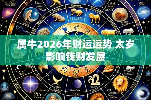 属牛2026年财运运势 太岁影响钱财发展