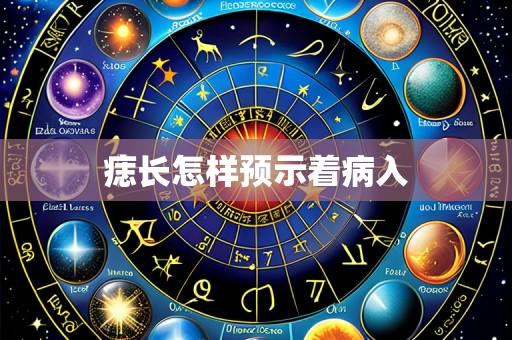 痣长怎样预示着病入