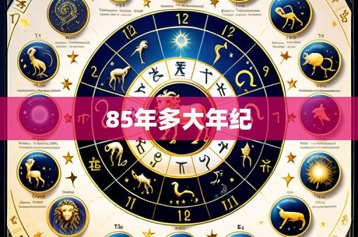 85年多大年纪