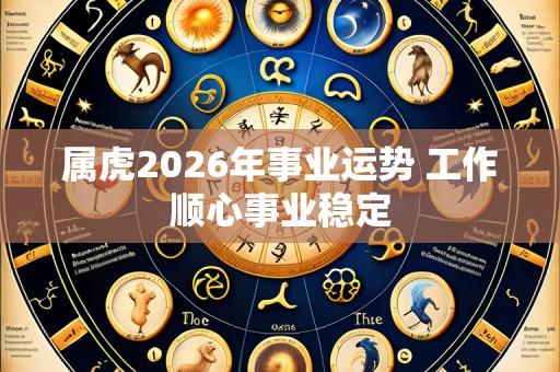 属虎2026年事业运势 工作顺心事业稳定