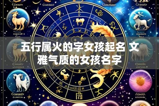 五行属火的字女孩起名 文雅气质的女孩名字