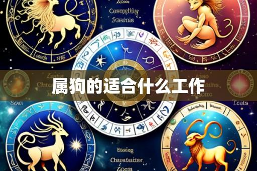 属狗的适合什么工作