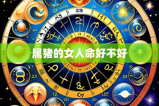 属猪的女人命好不好