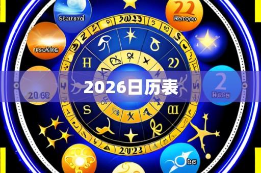 2026日历表