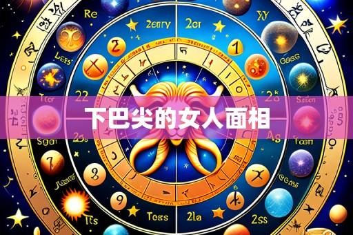 下巴尖的女人面相