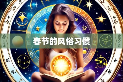 春节的风俗习惯