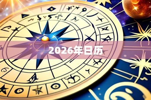 2026年日历
