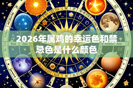 2026年属鸡的幸运色和禁忌色是什么颜色