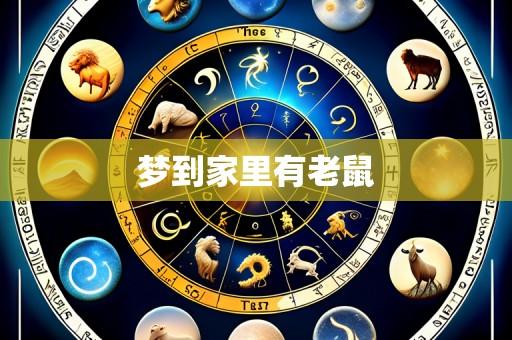 梦到家里有老鼠