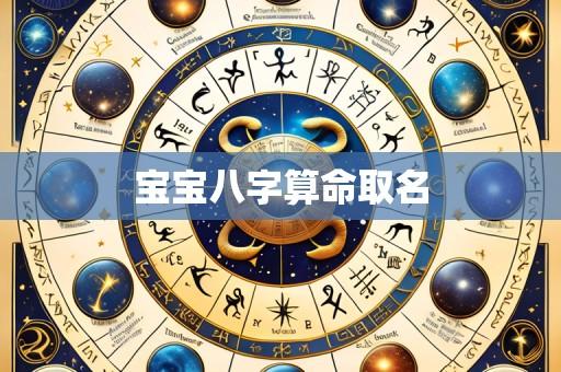 宝宝八字算命取名