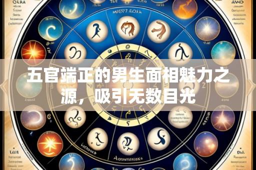 五官端正的男生面相魅力之源,吸引无数目光