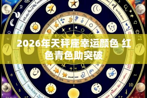 2026年天秤座幸运颜色 红色青色助突破