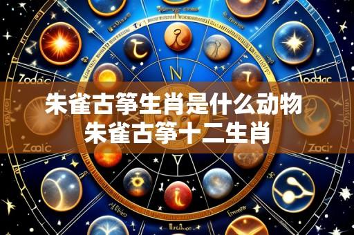 朱雀古筝生肖是什么动物 朱雀古筝十二生肖