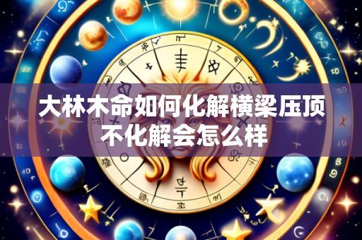 大林木命如何化解横梁压顶 不化解会怎么样