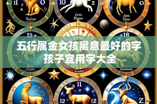 五行属金女孩寓意最好的字 孩子宜用字大全
