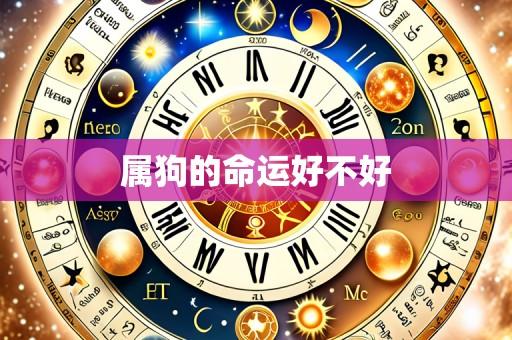 属狗的命运好不好