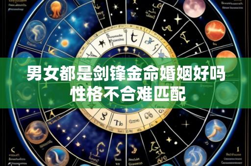 男女都是剑锋金命婚姻好吗 性格不合难匹配