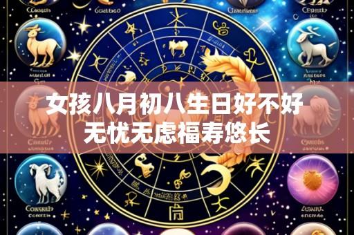 女孩八月初八生日好不好 无忧无虑福寿悠长