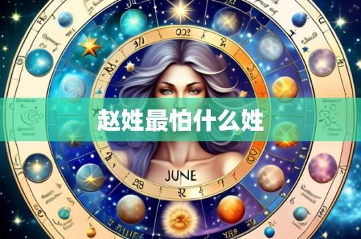 赵姓最怕什么姓
