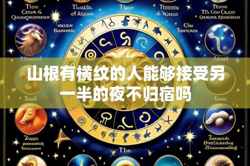 山根有横纹的人能够接受另一半的夜不归宿吗