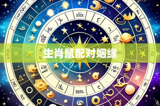 生肖鼠配对姻缘