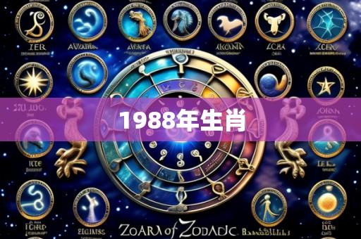 1988年生肖