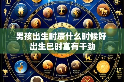 男孩出生时辰什么时候好 出生巳时富有干劲