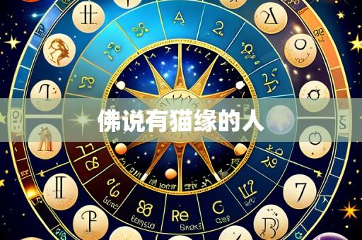 佛说有猫缘的人