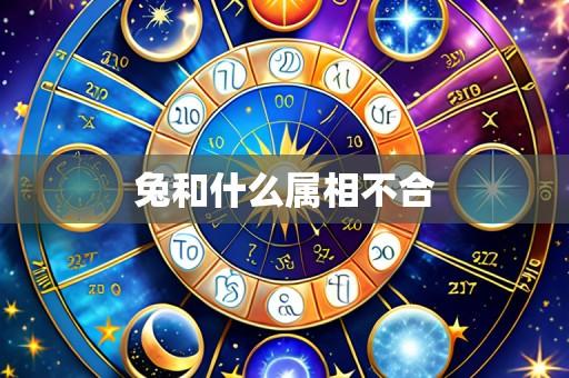 兔和什么属相不合